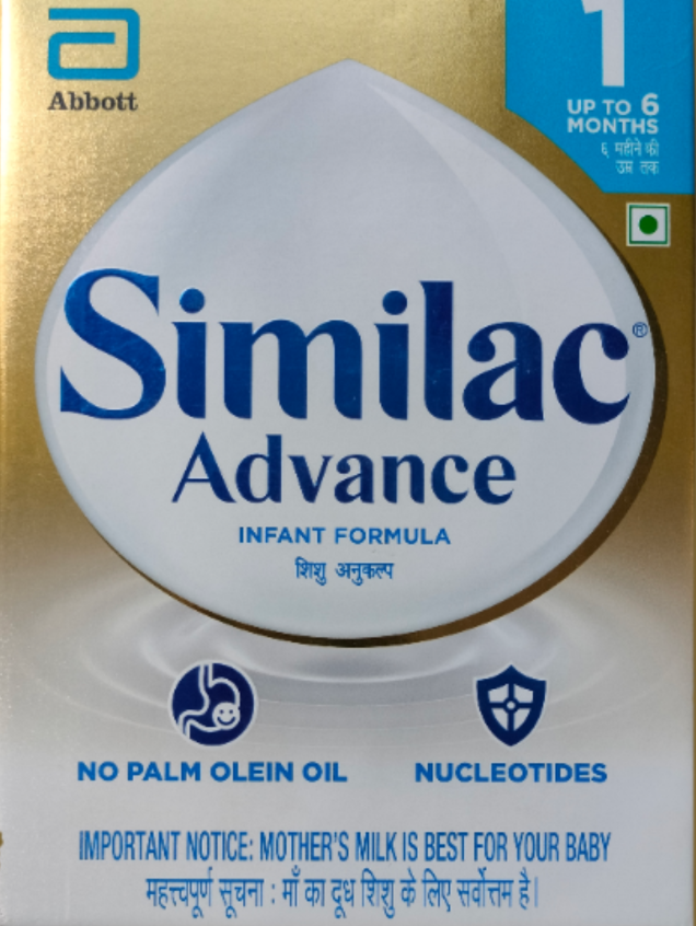 Similac advance infant formula stage 1