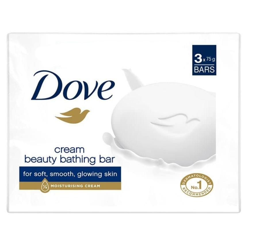 Dove Cream Beauty Bathing Soap-75Gm ( Pack Of 3)