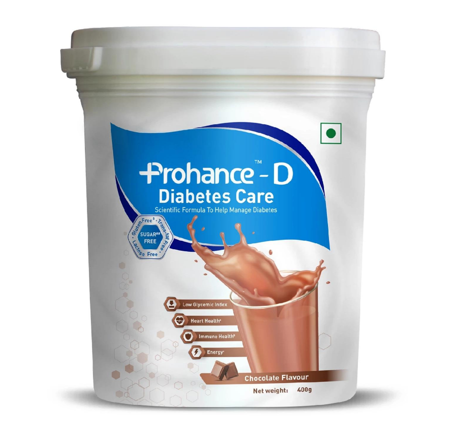 Prohance -D Diabetes Nutritional Supplement for Dietary Management Chocolate Sugar Free