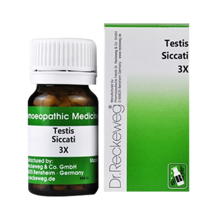 Dr. reckeweg testes siccati trituration tablet 3x