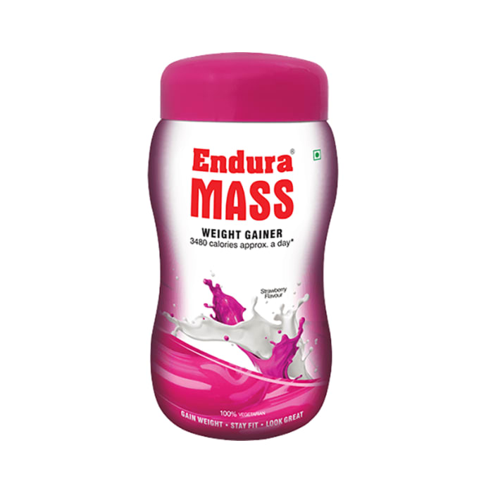 Endura mass weight gainer strawberry