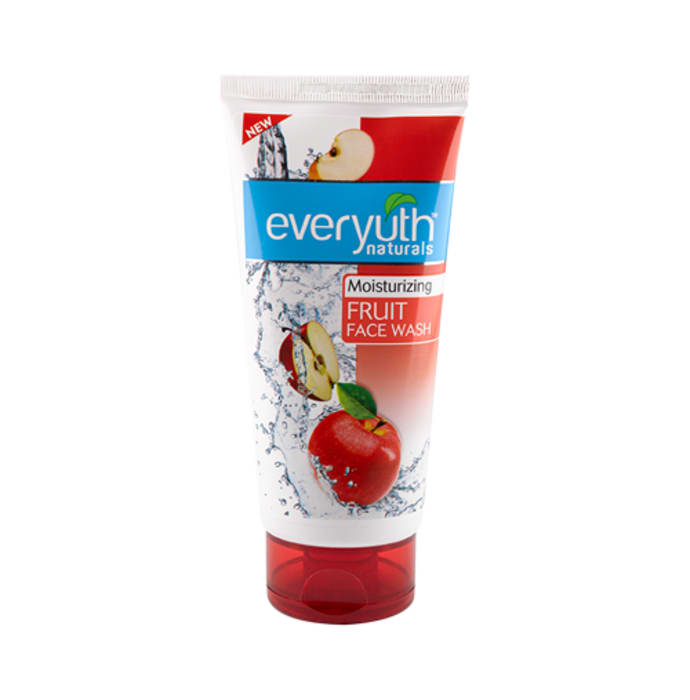 Everyuth naturals moisturizing fruit face wash with apple extracts