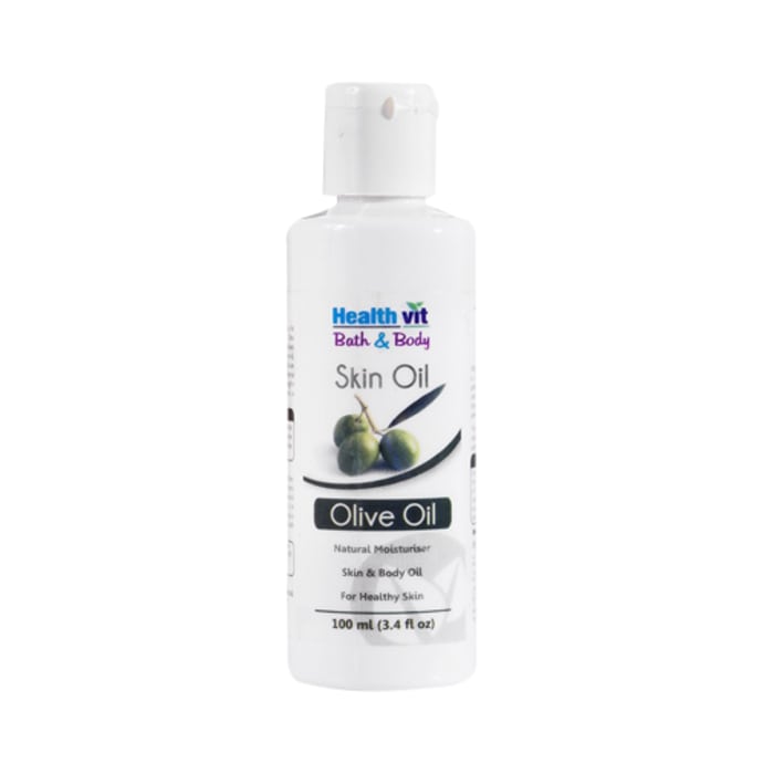 Healthvit bath & body olive oil skin oil