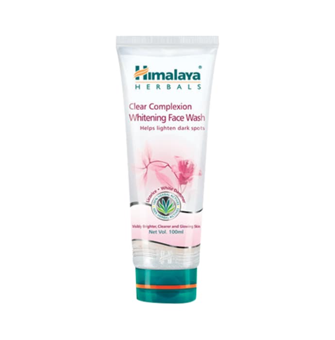 Himalaya clear complexion whitening face wash