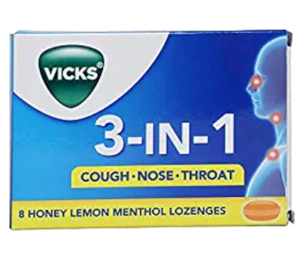 Vicks 3-in-1 Cough Nose Throat