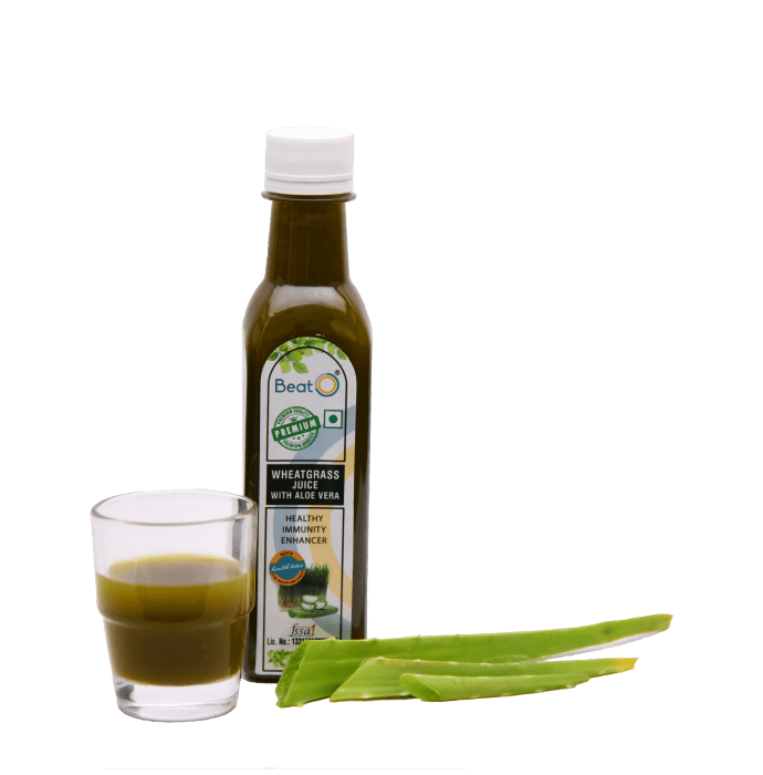 BeatO Wheatgrass with Alovera Juice