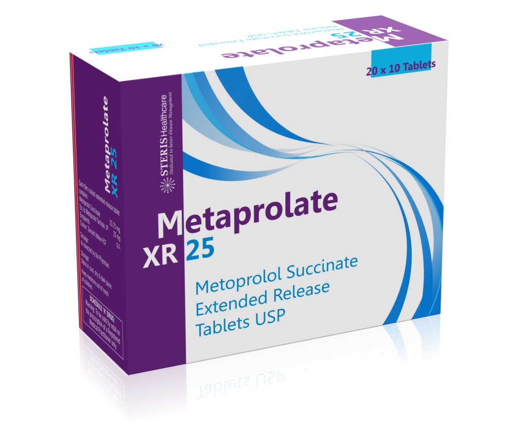 Metaprolol XR 25mg Tablet Succinate