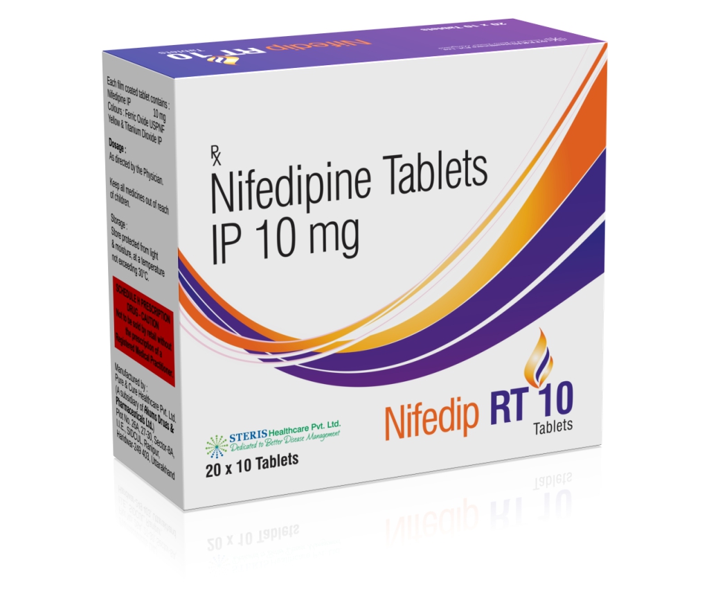 NIFEDIP RT 10