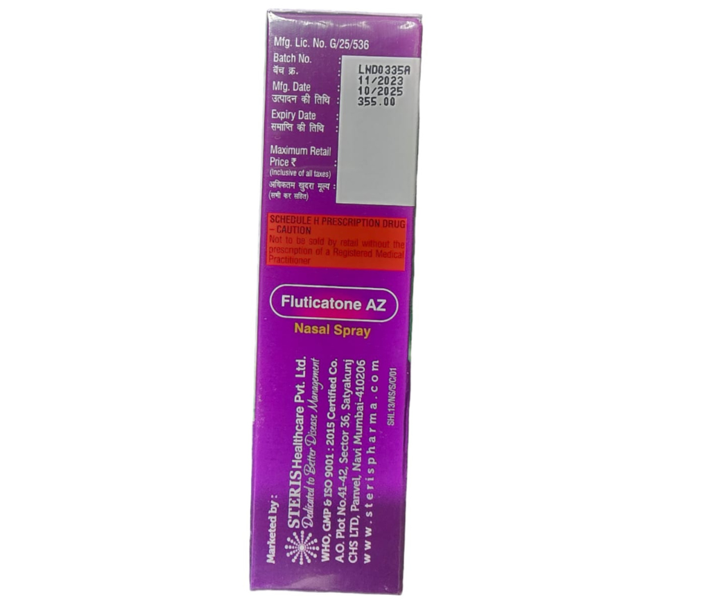 NASAL FLUTICATONE AZ