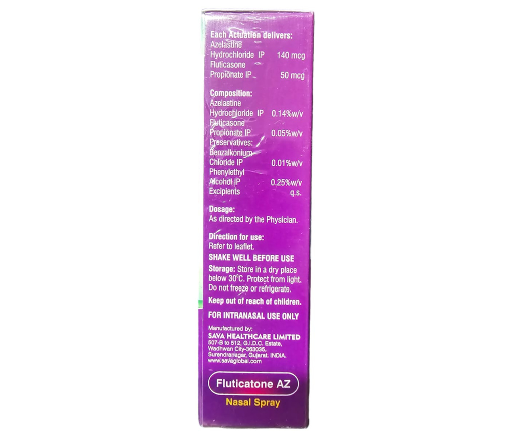 NASAL FLUTICATONE AZ