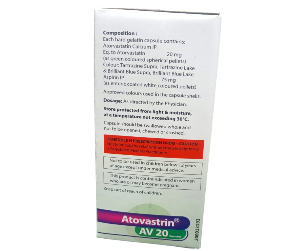 ATOVASTRIN AV 20