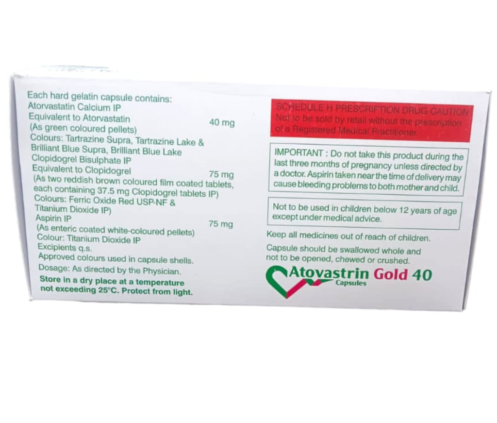 ATOVASTRIN GOLD 40