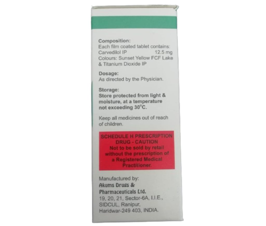 CARVEDIOL 12.5