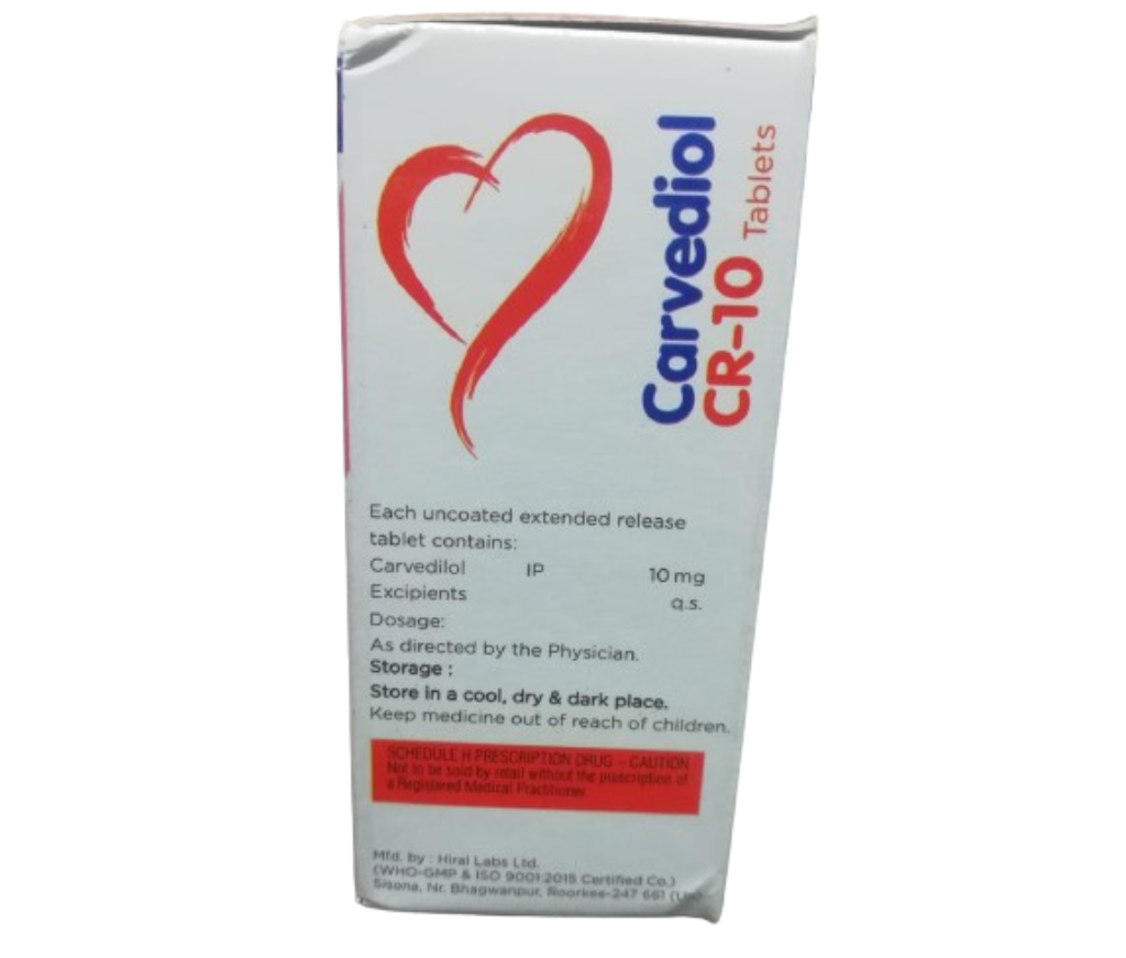 CARVEDIOL  CR 10