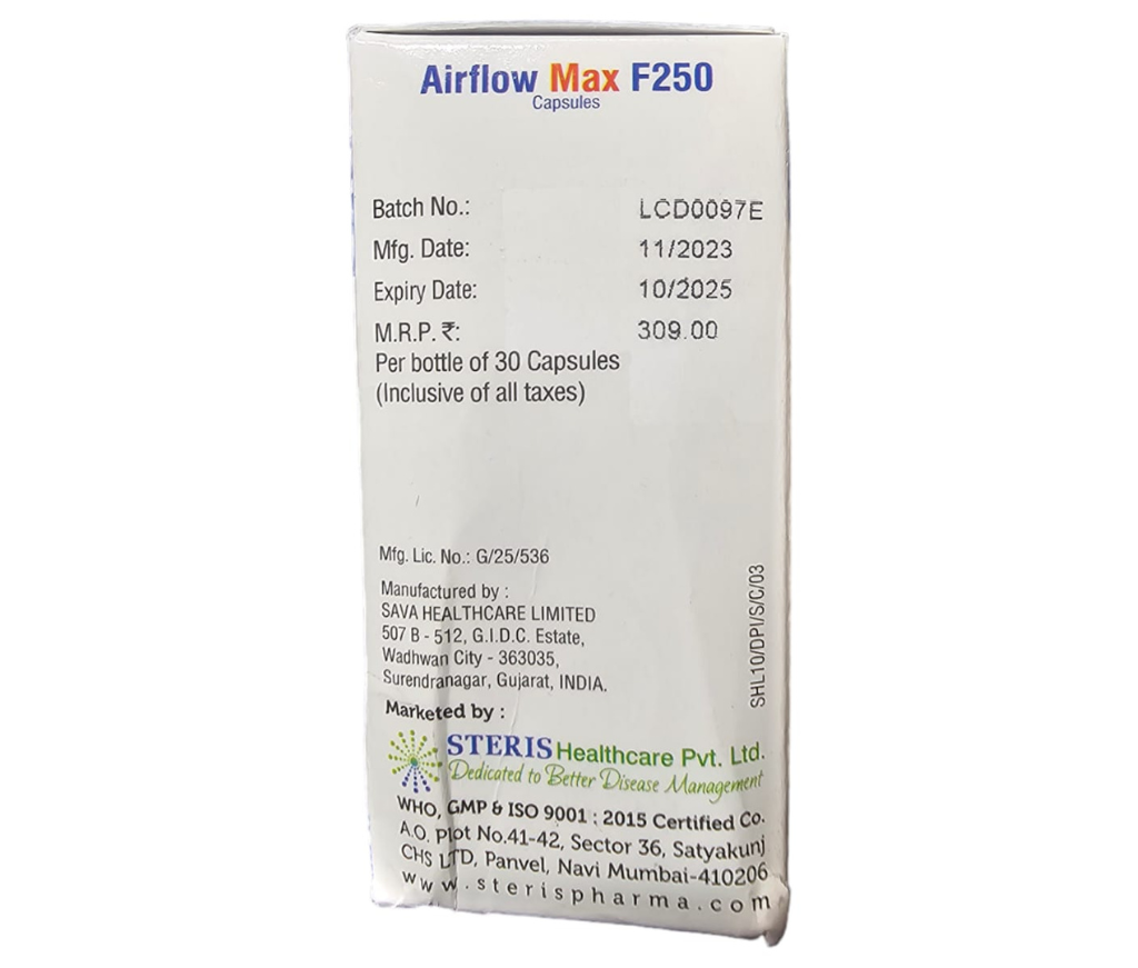 R/C AIRFLOW MAX F250