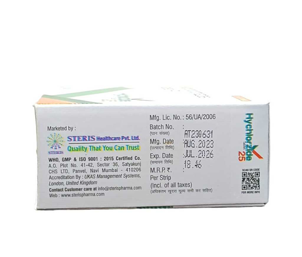 HYCHLORZIDE 25