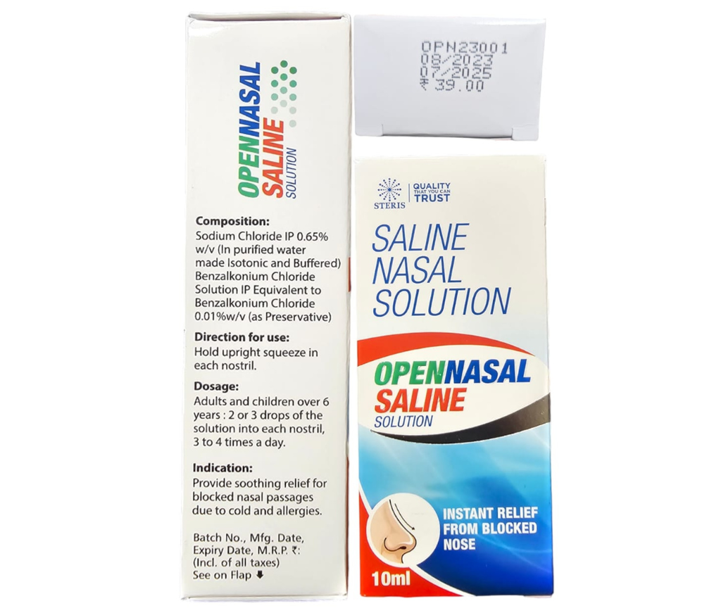 OPENNASALSALINE SOLUTION