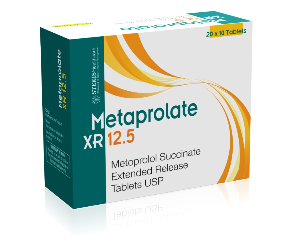 Metaprolol SR 12.5mg and Metaprolol Succinate
