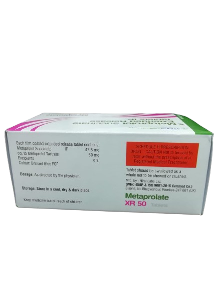 Tab Metaprolol XR 50mg