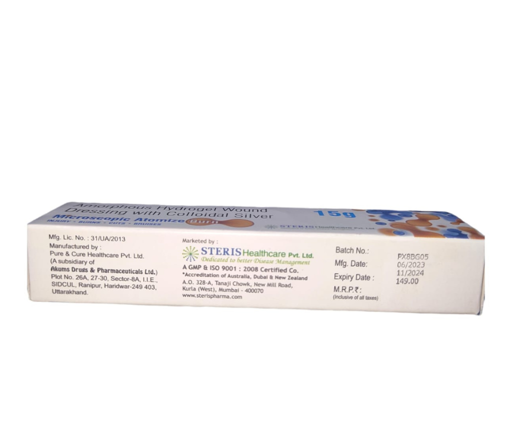 MICROSCOPIC ATOMIZE BURN