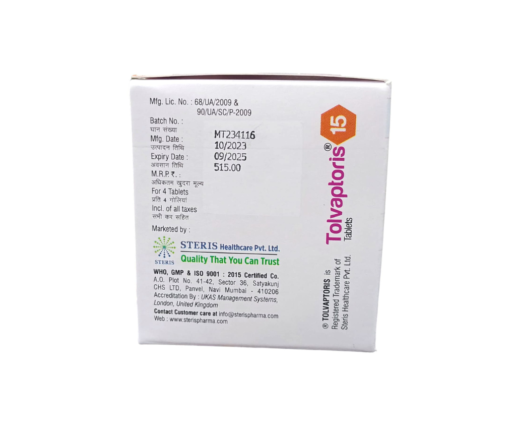 TOLVAPTORIS 15