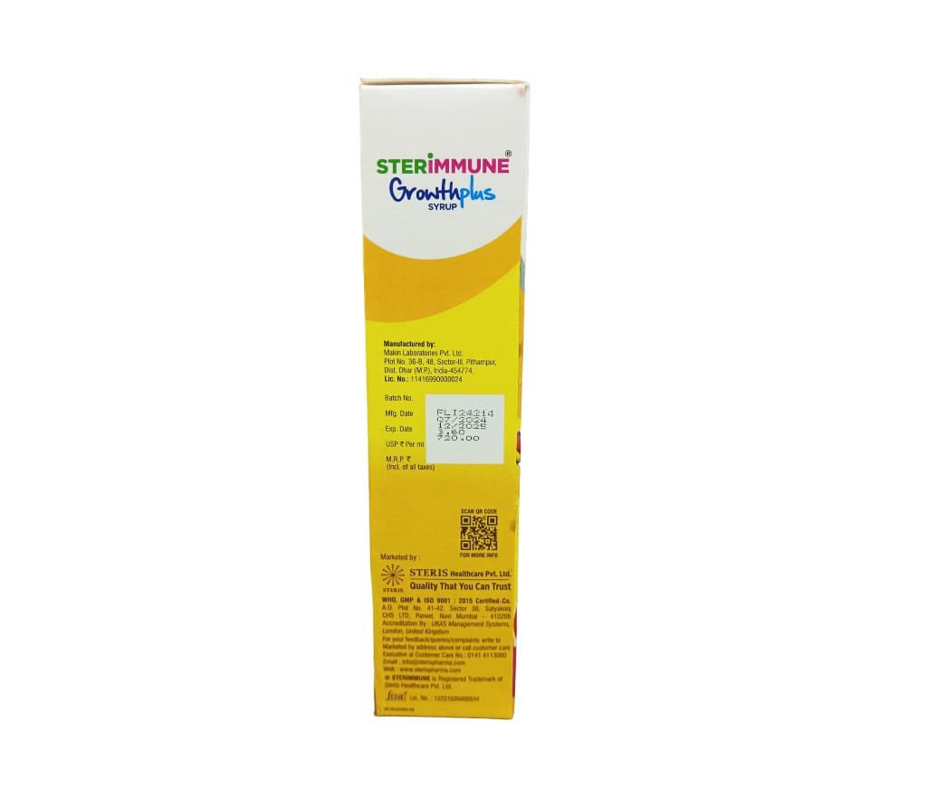 STERIMMUNE GROWTH PLUS