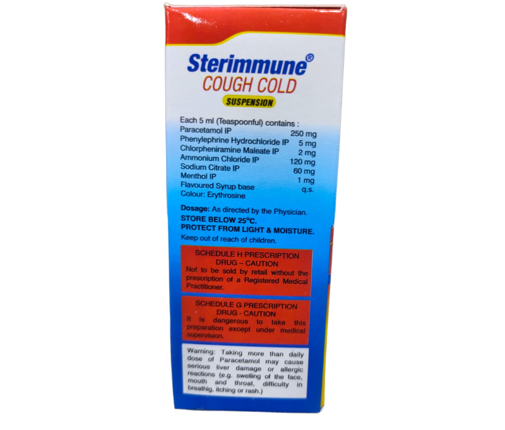 STERIMMUNE COUGH COLD