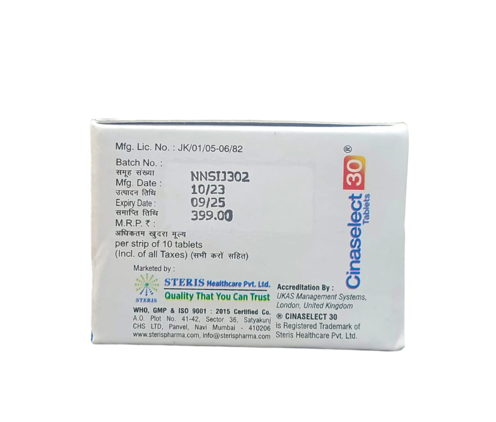 CINASELECT 30