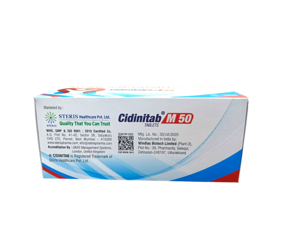CIDINITAB M 50