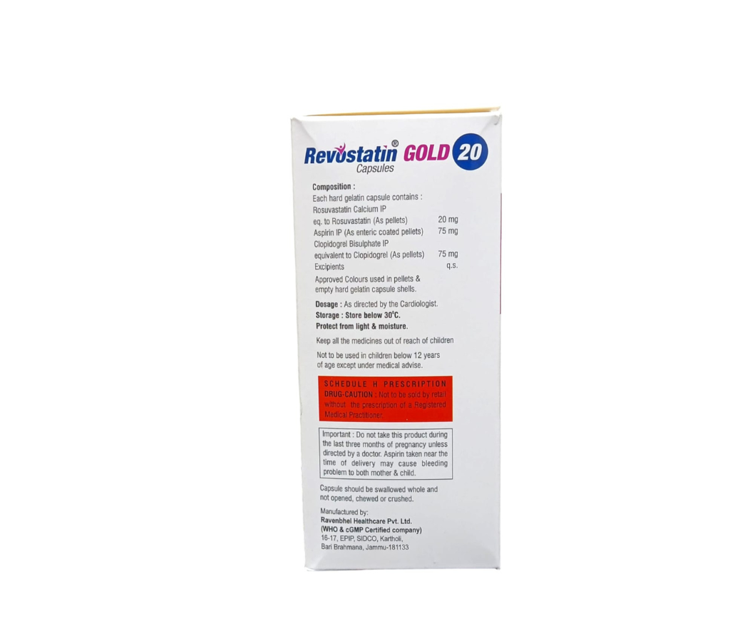 REVOSTATIN GOLD 20