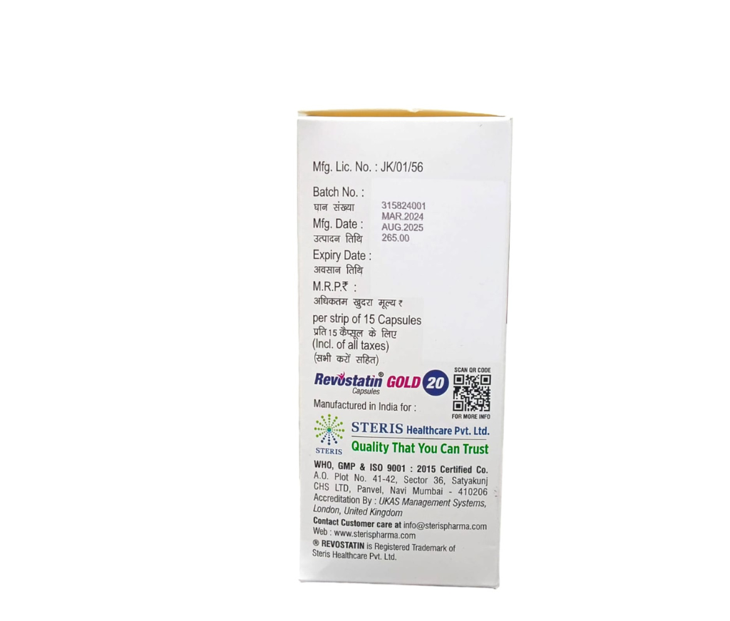 REVOSTATIN GOLD 20
