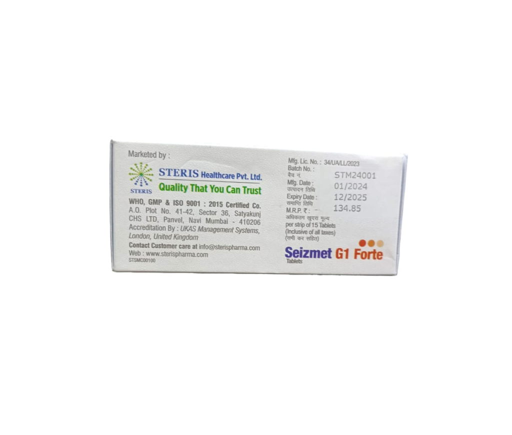 SEIZMET G1 FORTE