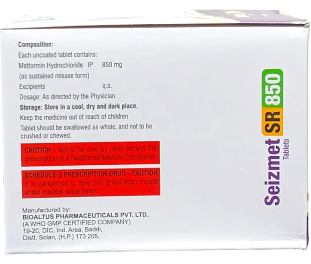 SEIZMET SR 850