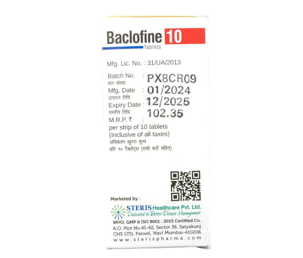 BACLOFINE 10
