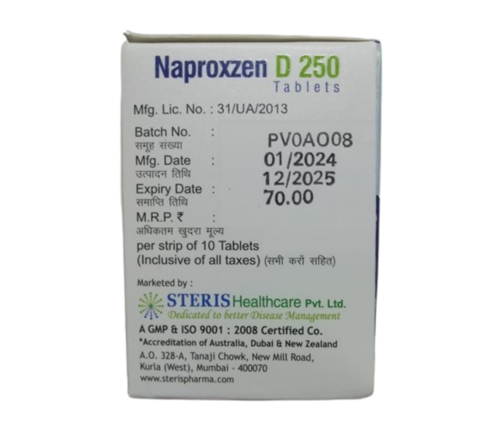 NAPROXZEN D 250