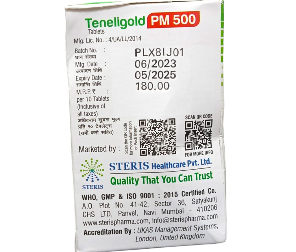 TENELIGOLD PM 500