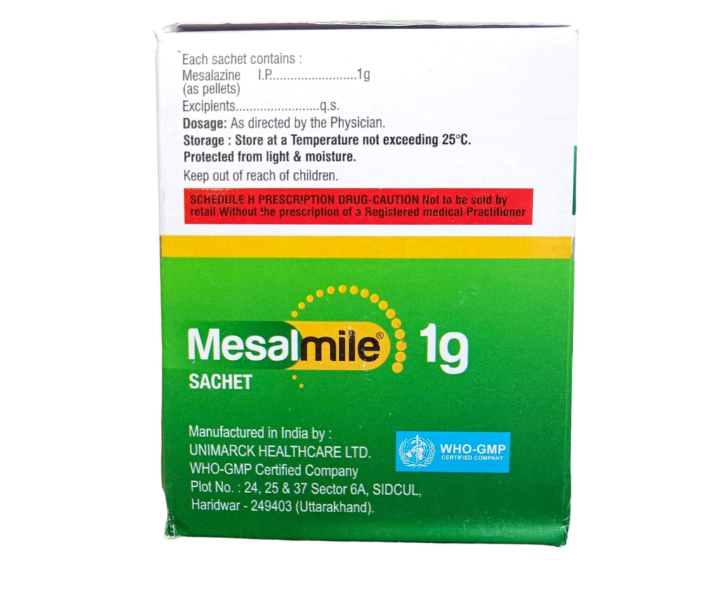 mesalazine price in India