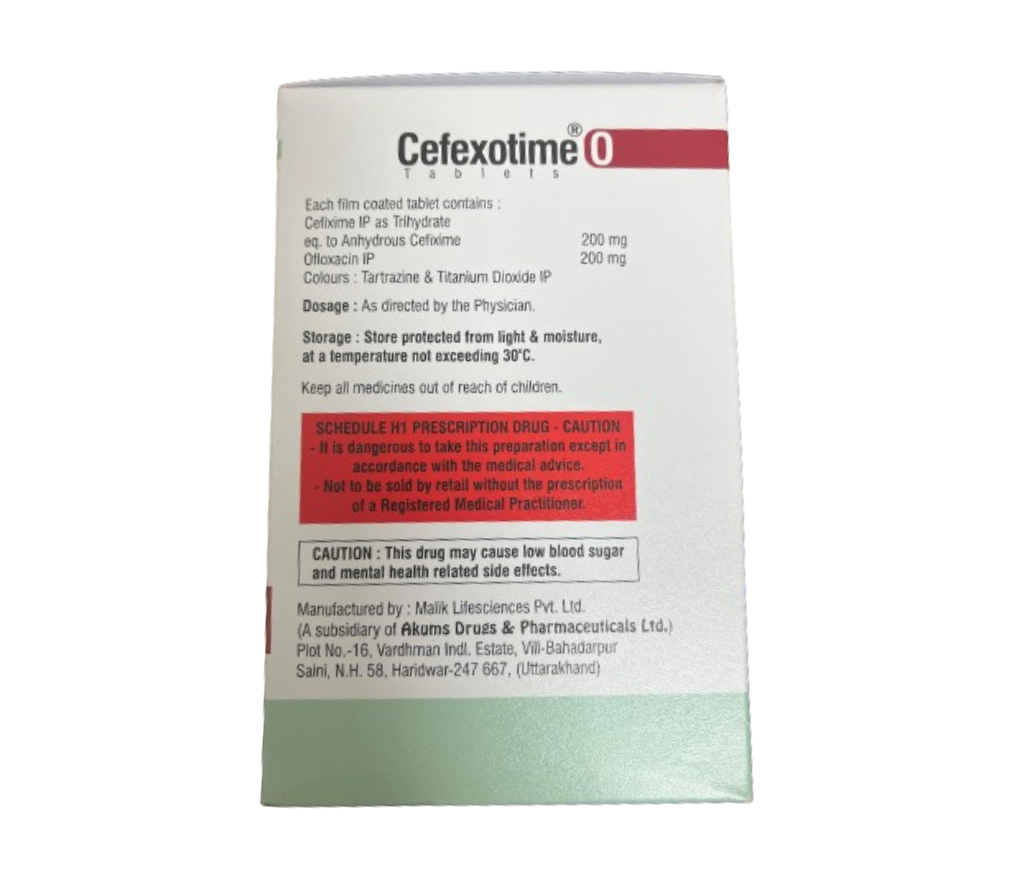 CEFEXOTIME 0