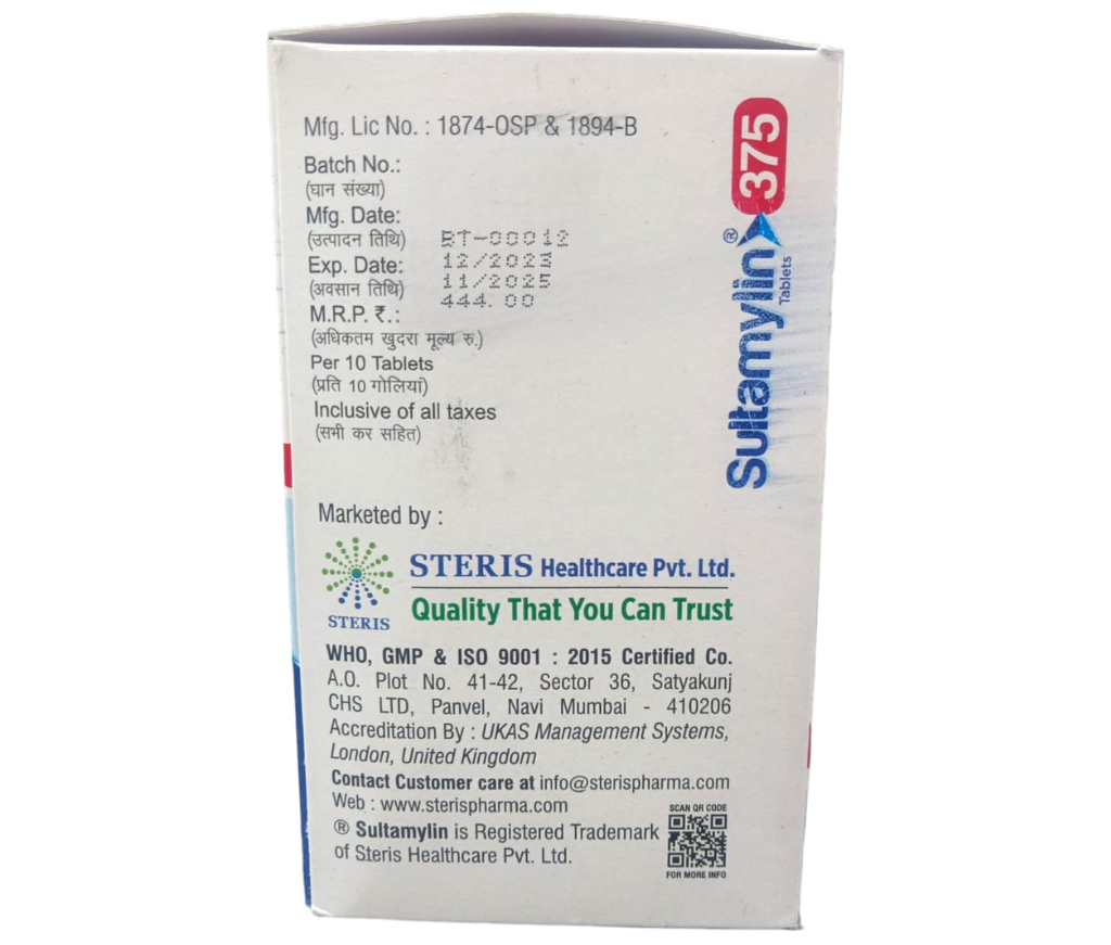 SULTAMYLIN 375