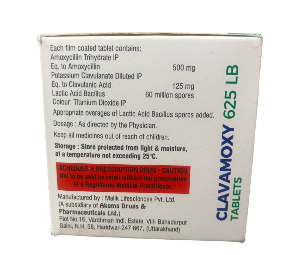 CLAVAMOXY 625 LB