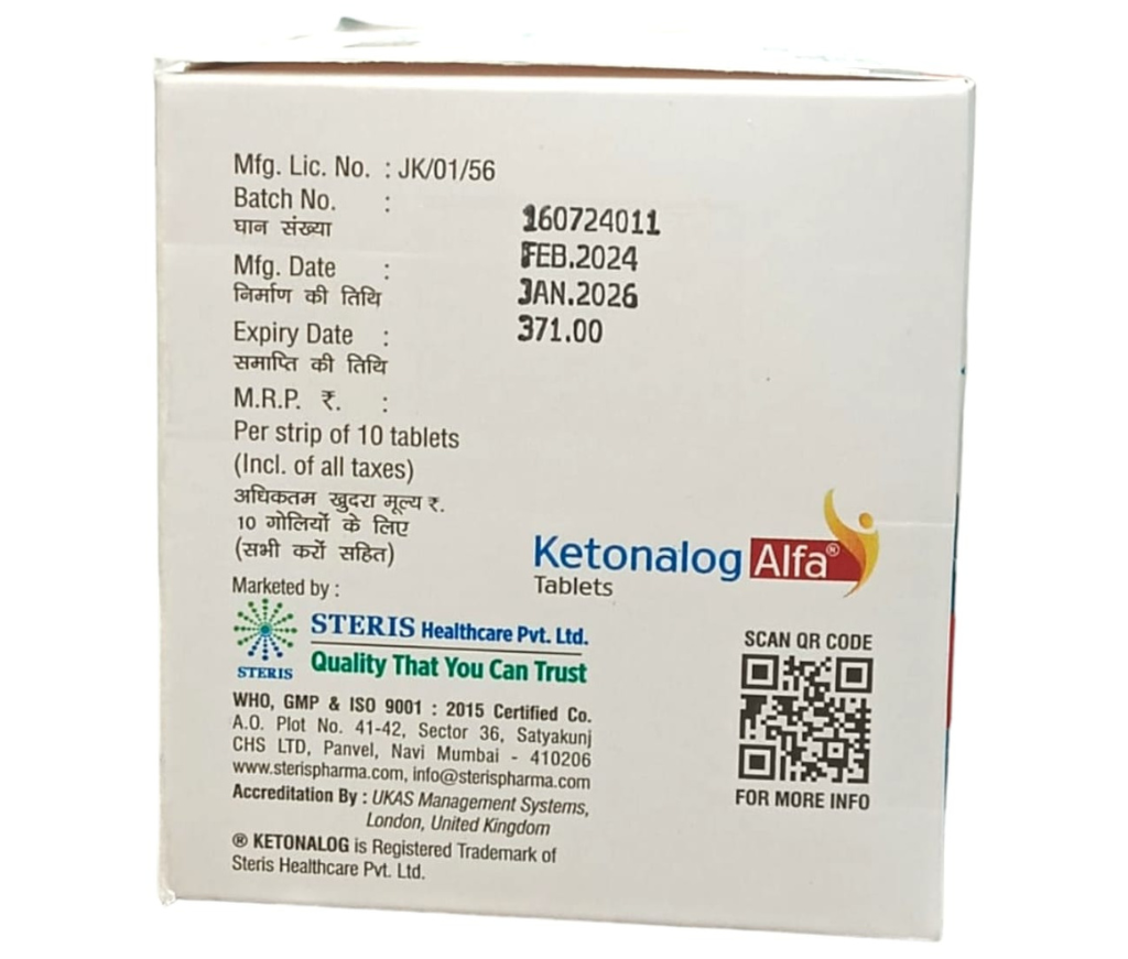 KETONALOG ALFA