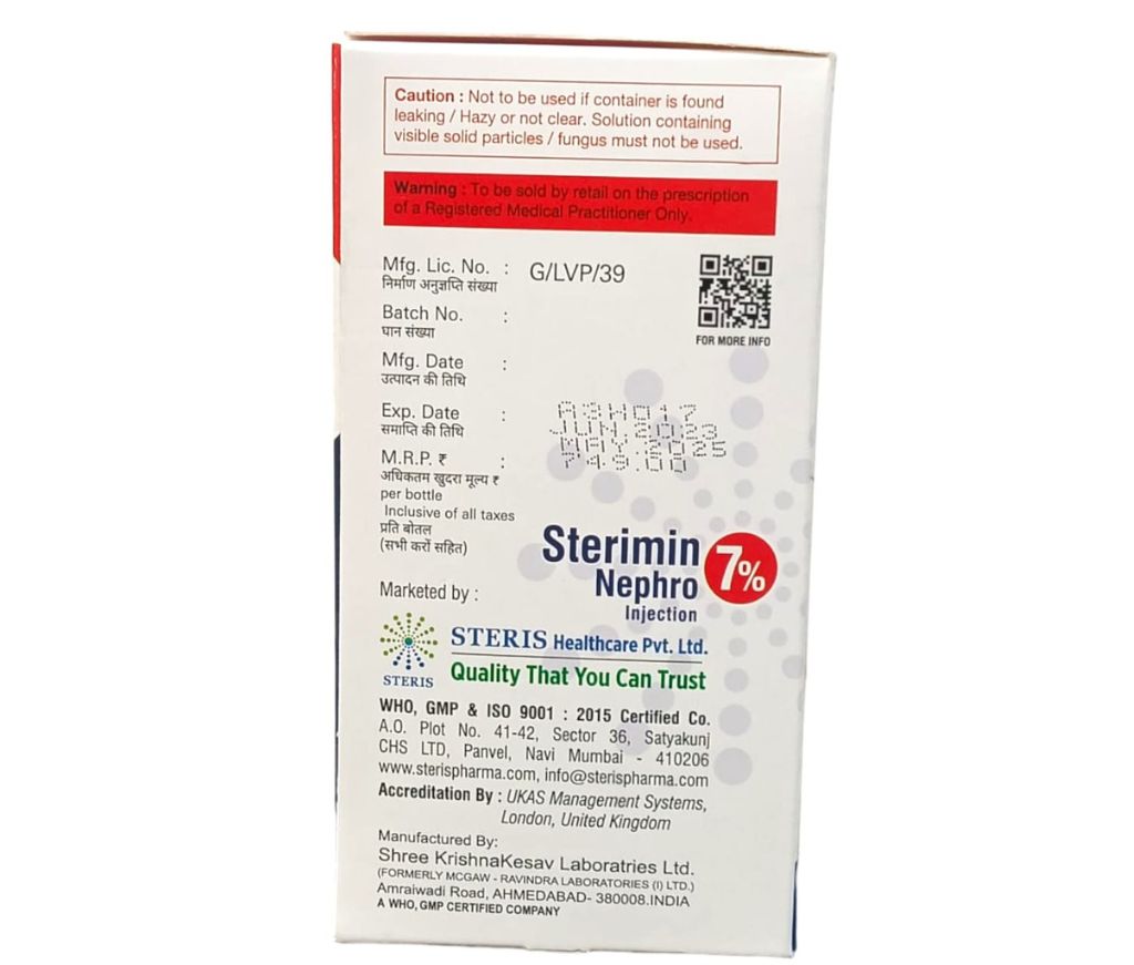 STERIMIN NEPHRO 7%