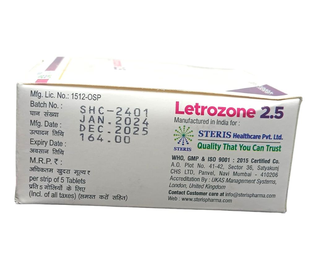 LETROZONE 2.5