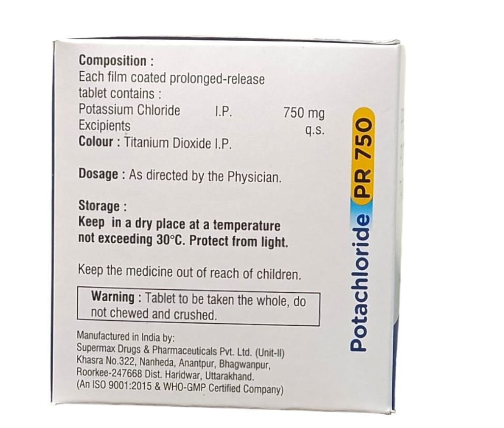 potassium chloride injection dose