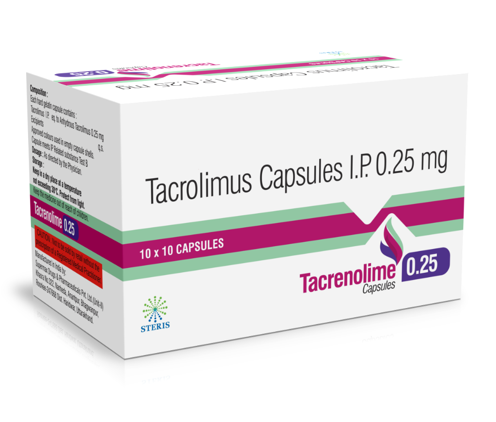 TACRENOLIME 0.25