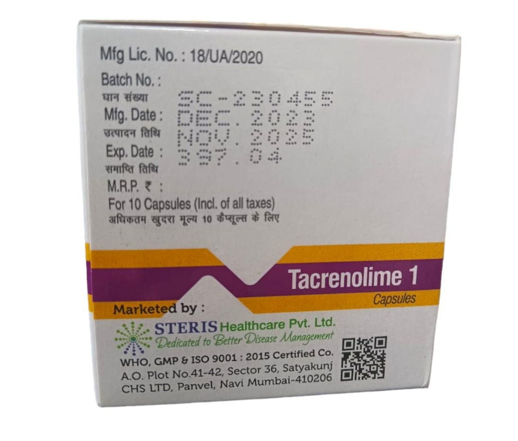 TACRENOLIME 1