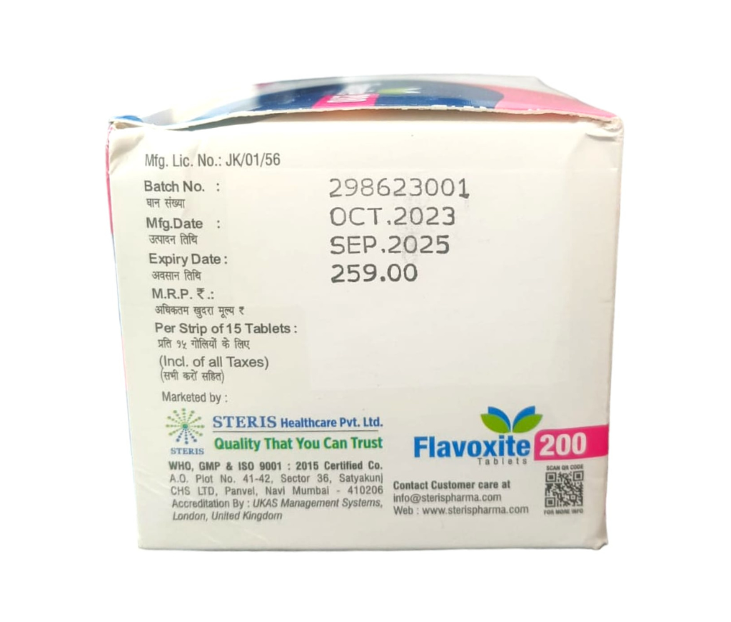 FLAVOXITE 200
