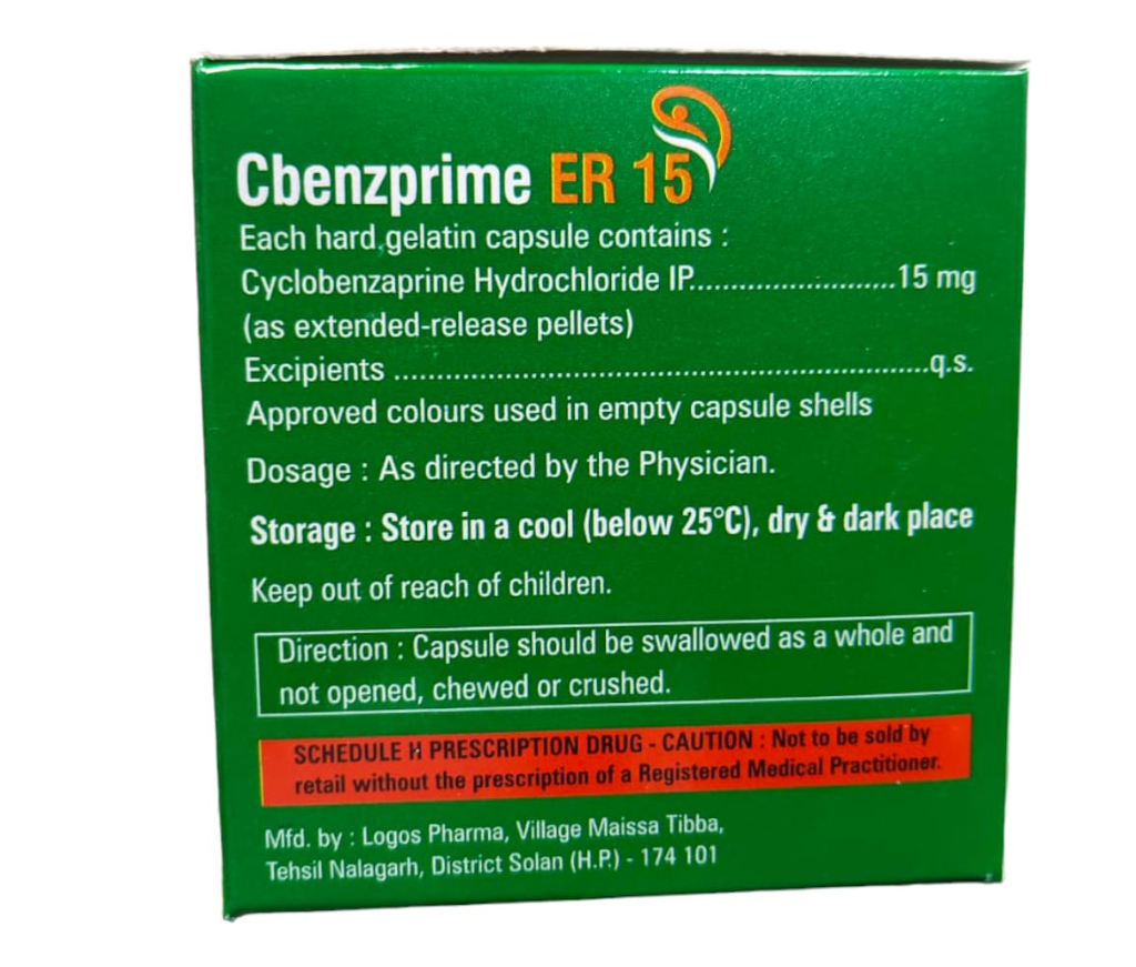 CBENZPRIME ER 15