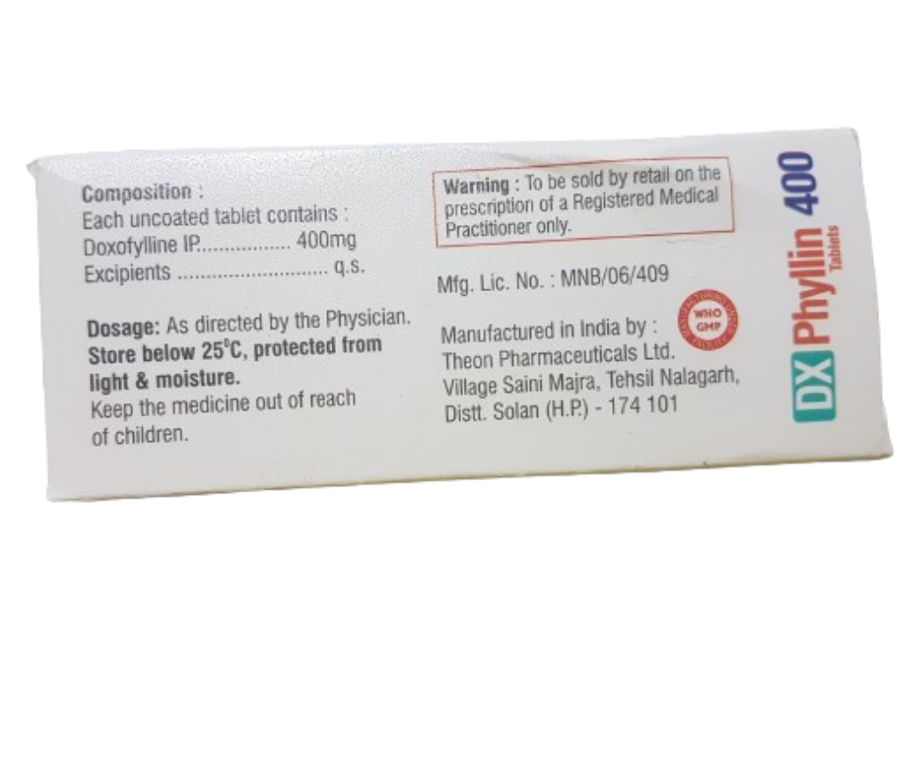 DX PHYLLIN 400