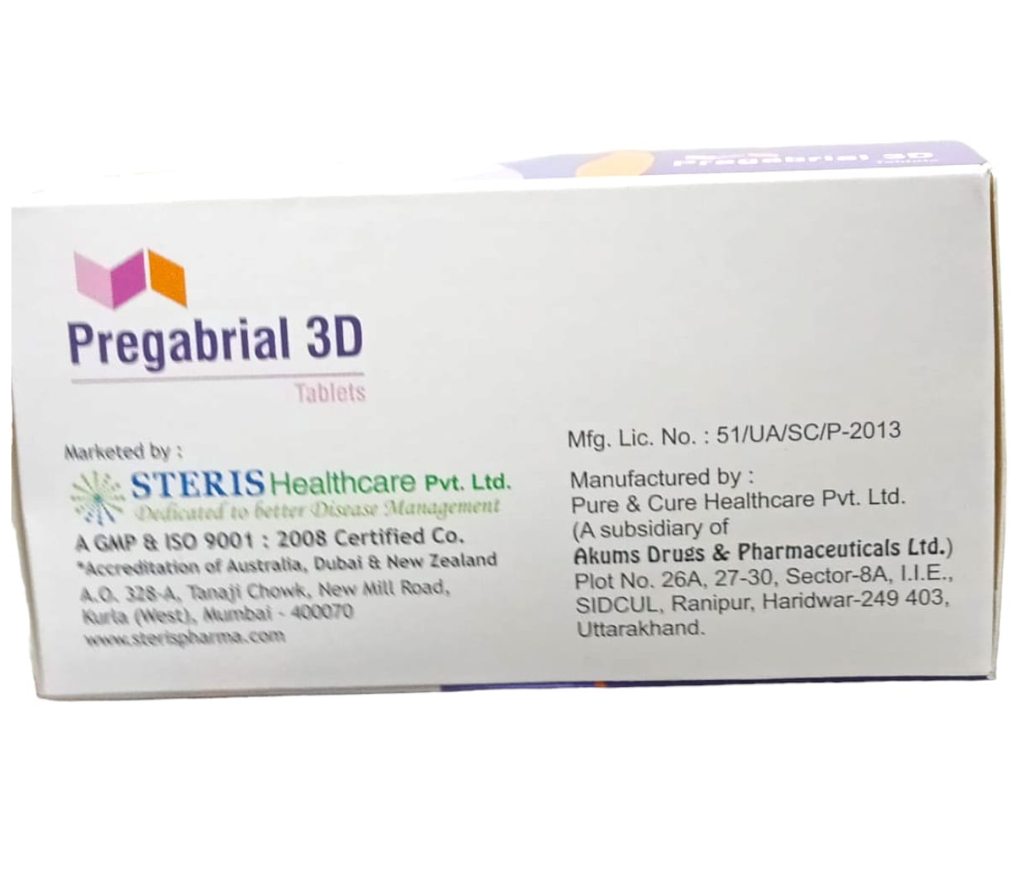 PREGABRIAL  3D